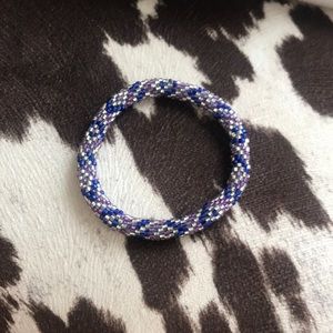 Beaded Nepal Roll On Bracelet